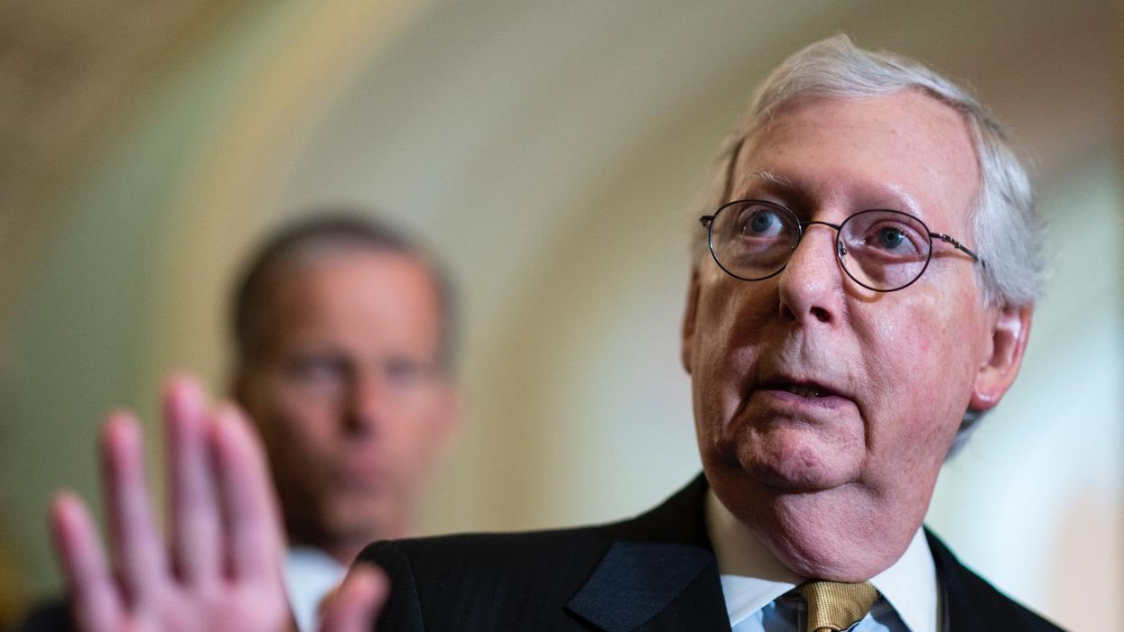 Senate GOP Leader Mitch McConnell urges Americans to get vaccinated ASAP — or risk another shutdown