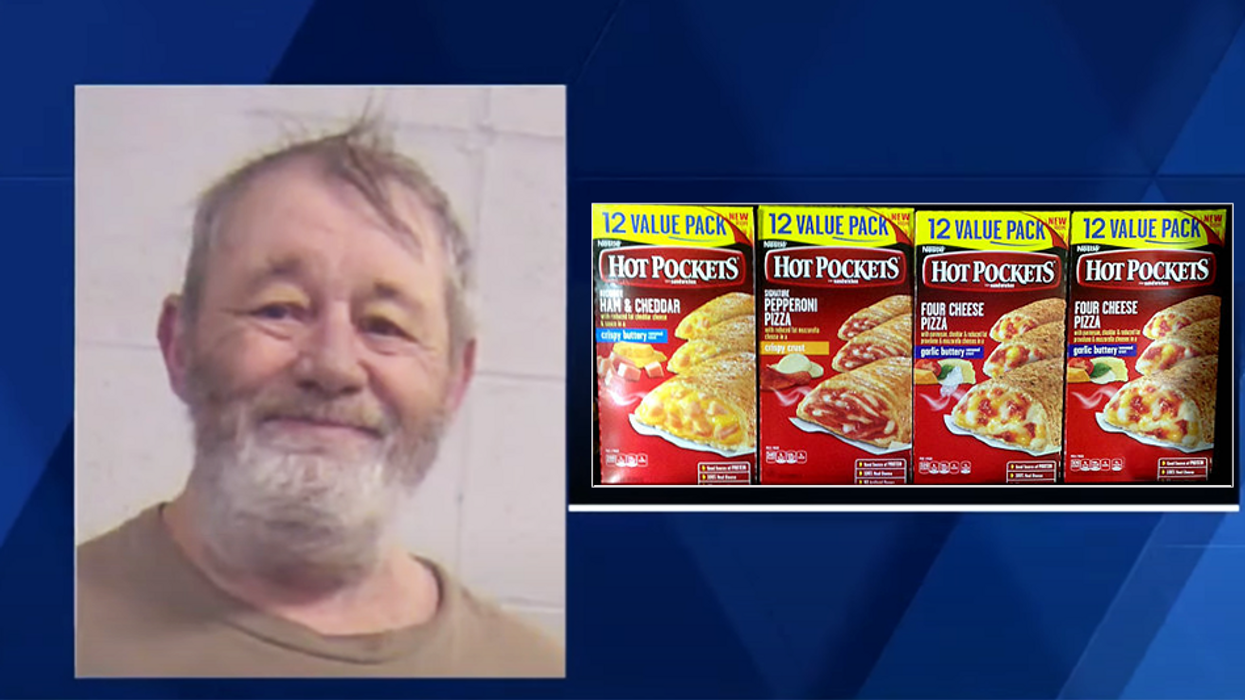 Senior citizen shoots roommate in buttocks for eating the last Hot Pocket, throws tiles during heated scuffle