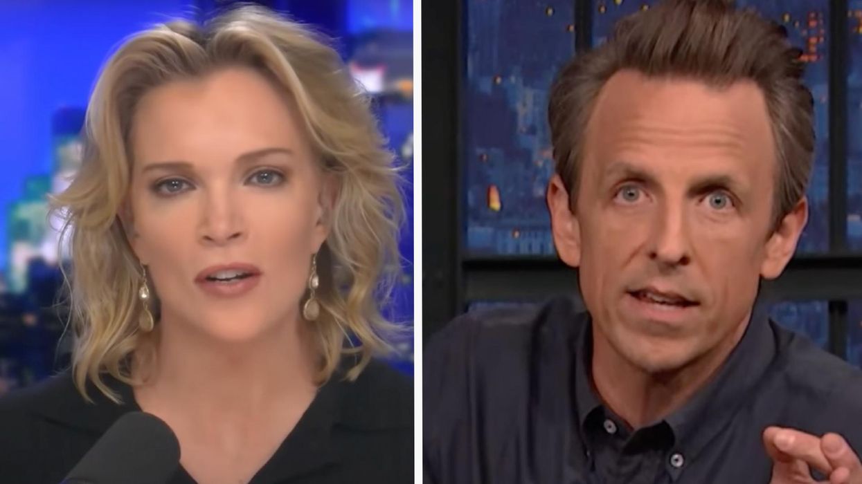 Seth Meyers blames Tucker Carlson for inspiring Buffalo massacre — but Megyn Kelly issues blistering rebuke over politicizing the tragedy