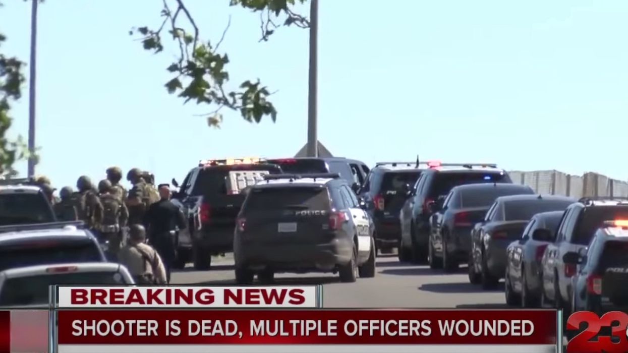 Several police officers wounded in shootout with suspect after massive California manhunt