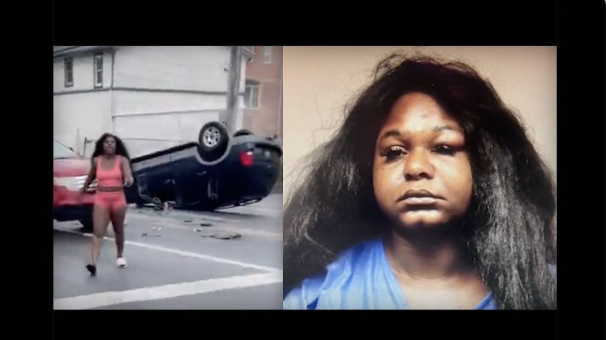 'She can't be from this planet': Female driver who allegedly dragged man, overturned SUV in bizarre frenzy faces multiple charges