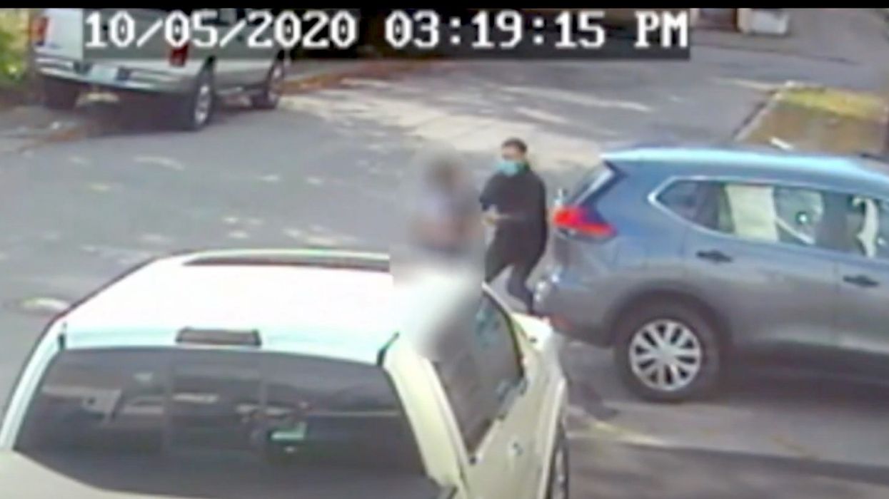 Shocking surveillance video shows kidnapping of 9-year-old after she steps off school bus in Rhode Island