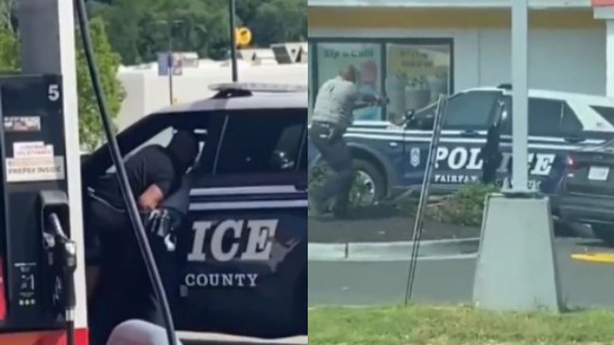 Shocking video reportedly shows suspect, cop brawling inside officer's runaway SUV, ending in fatal police shooting: 'He was fighting for his life'