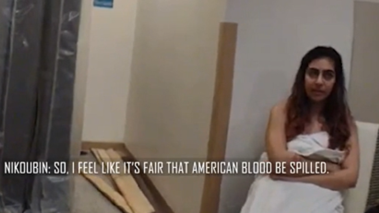 Shocking video shows woman confessing to seducing and stabbing Las Vegas man as revenge for deadly US drone strike on Iran's Qasem Soleimani