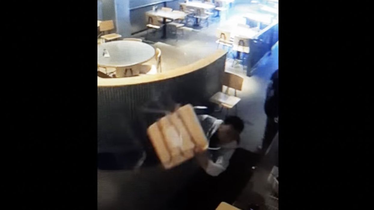 'Shoot them': Chipotle customers reportedly lose it over order, demand more cheese, then one pulls a gun and they trash the place