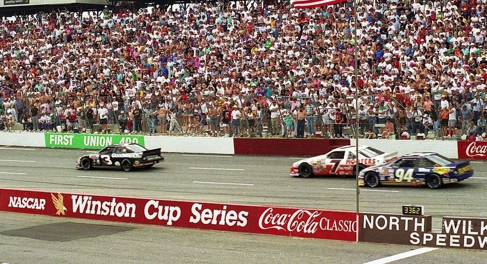 Sinkhole unearths surprise underneath grandstands at historic NASCAR racetrack: 'Moonshine cave'
