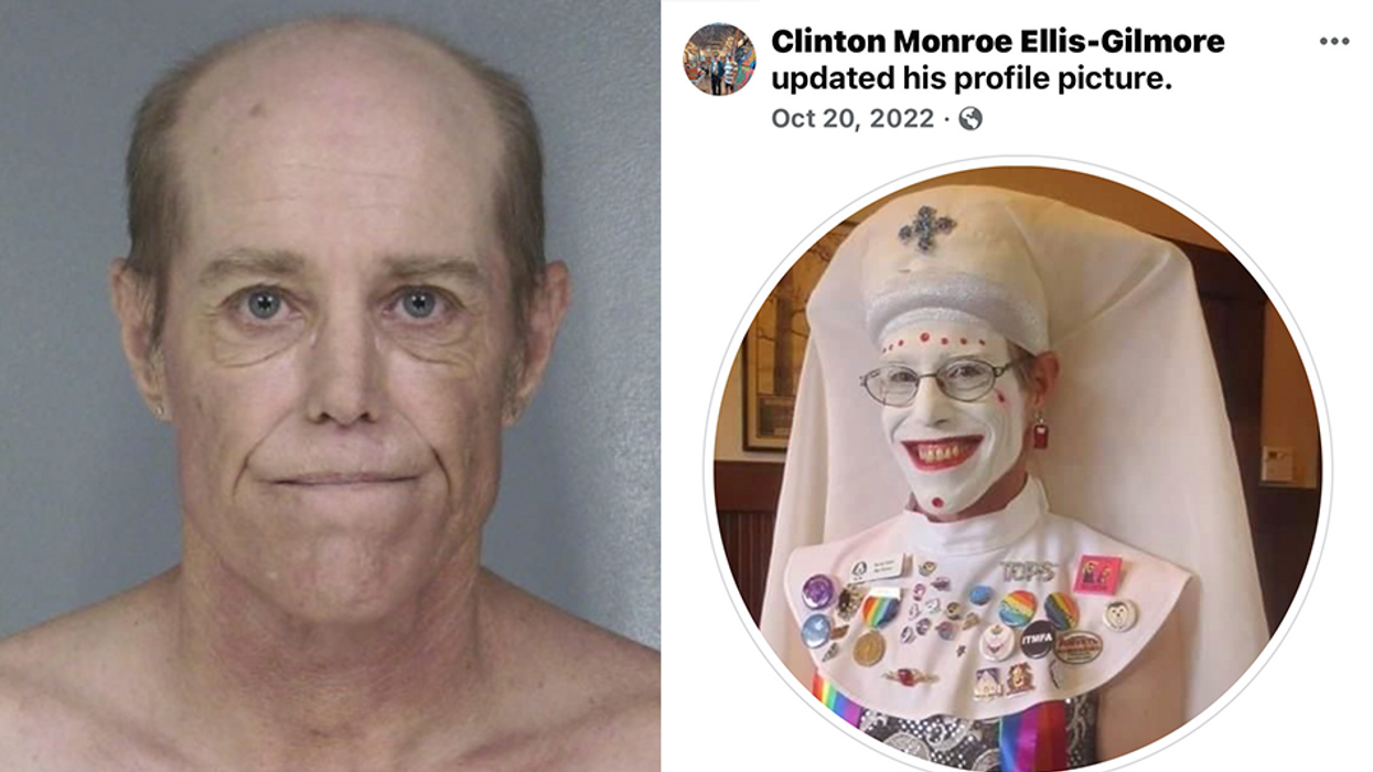 Sisters of Perpetual Indulgence drag queen arrested for allegedly masturbating in public in broad daylight