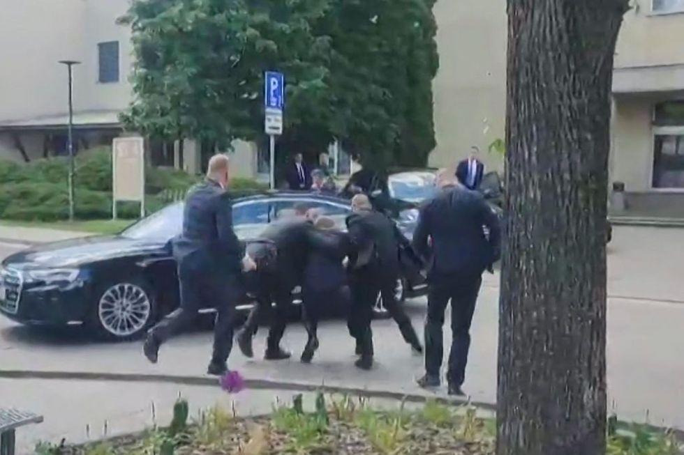 Slovakian prime minister riddled with bullets in assassination attempt