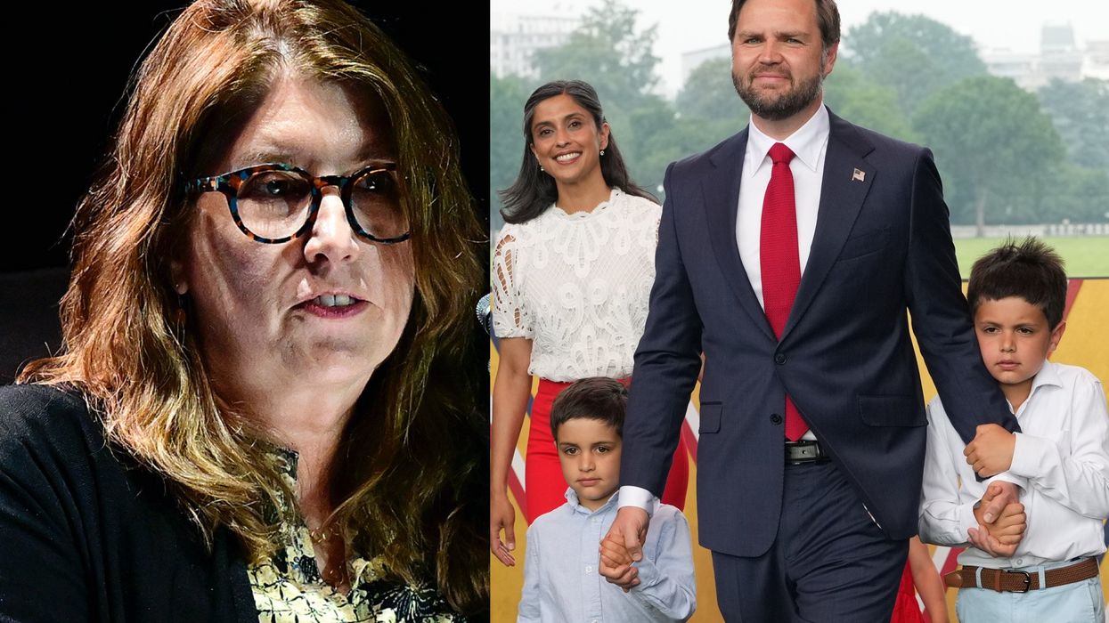Social media erupts with fury at liberal editor who justified harassment of JD Vance's children at Disneyland