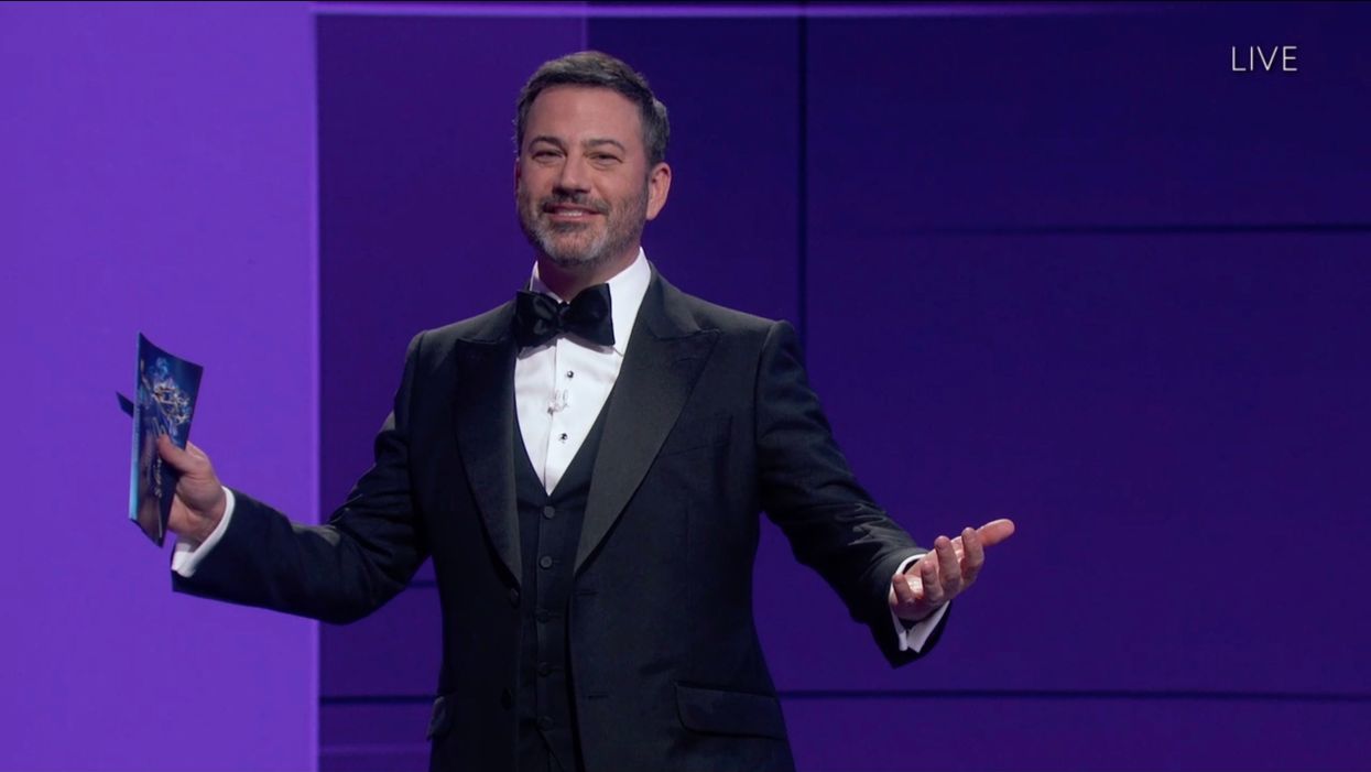 Social media shreds Jimmy Kimmel for joking about ICE deporting John Oliver during Emmy Awards