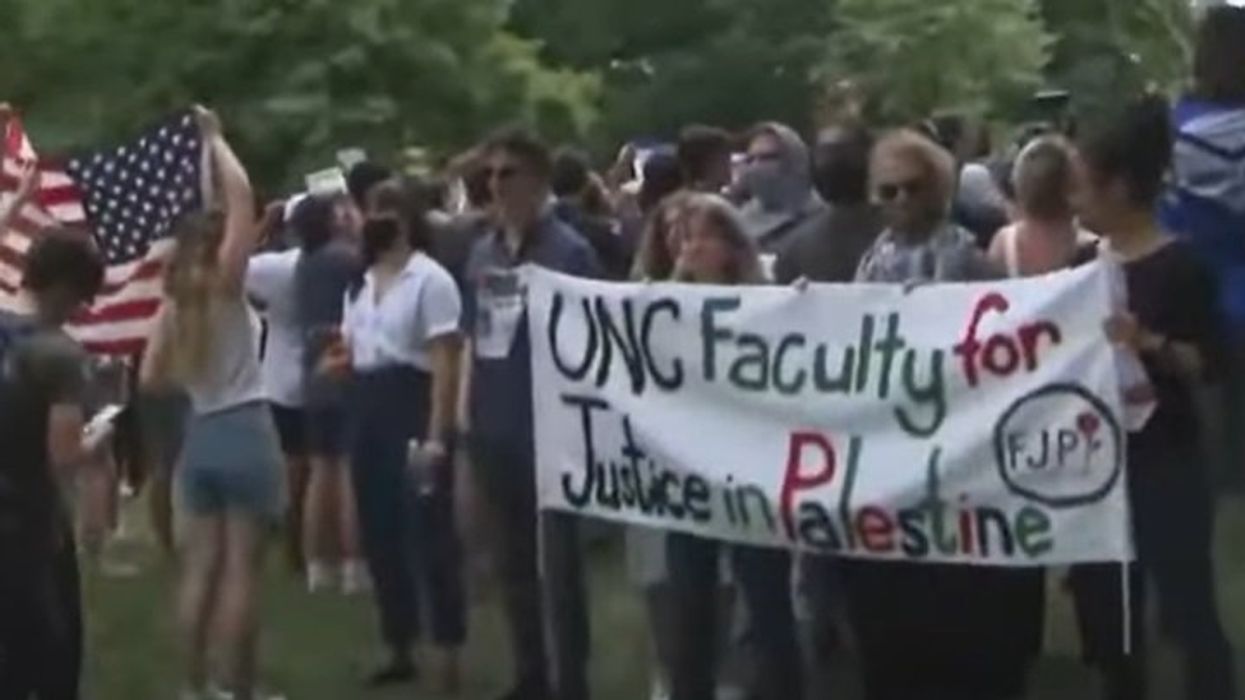 Some UNC professors pledge to hold grades hostage to show solidarity with pro-Hamas demonstrators