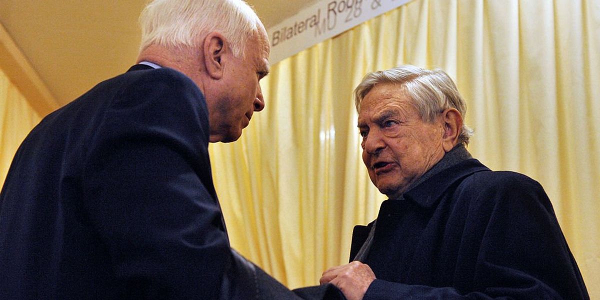 Soros and McCain: The unholy alliance hidden in plain sight Soros and McCain: The unholy alliance hidden in plain sight