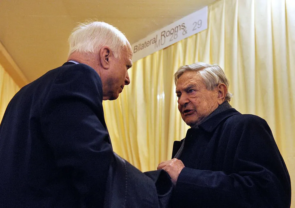 Soros and McCain: The unholy alliance hidden in plain sight