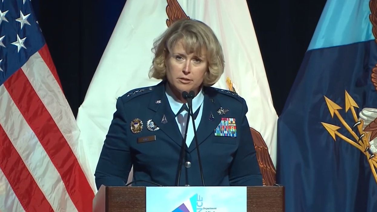 Space Force general admits she lets 'anti-LGBTQ+ laws' impact hiring decisions — resulting in 'less qualified' personnel