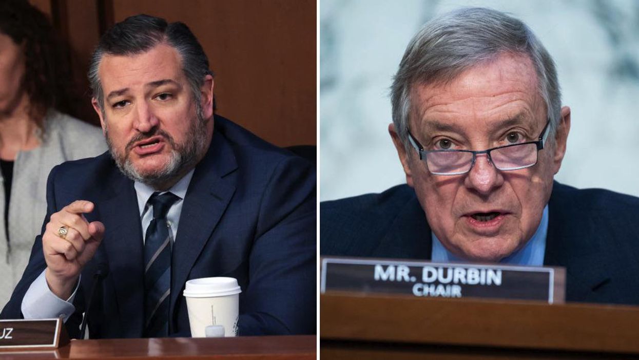 Sparks fly when Dick Durbin interrupts Ted Cruz, stops Jackson from answering his question: 'You’re finished'