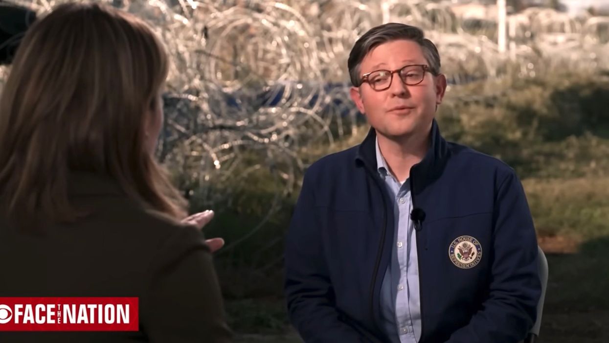 Speaker Johnson forces CBS News anchor into embarrassing admission after she tries to smear him as an 'election denier'