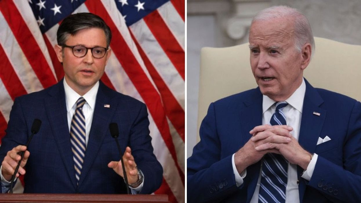 Speaker Johnson shows how Biden 'just lied again' after Biden accuses Republican of lying about corruption allegations