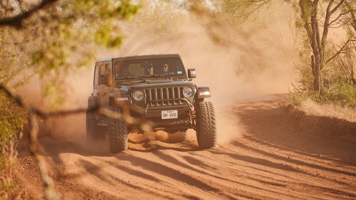 Spinning out at Discount Tire's Treadwell test track