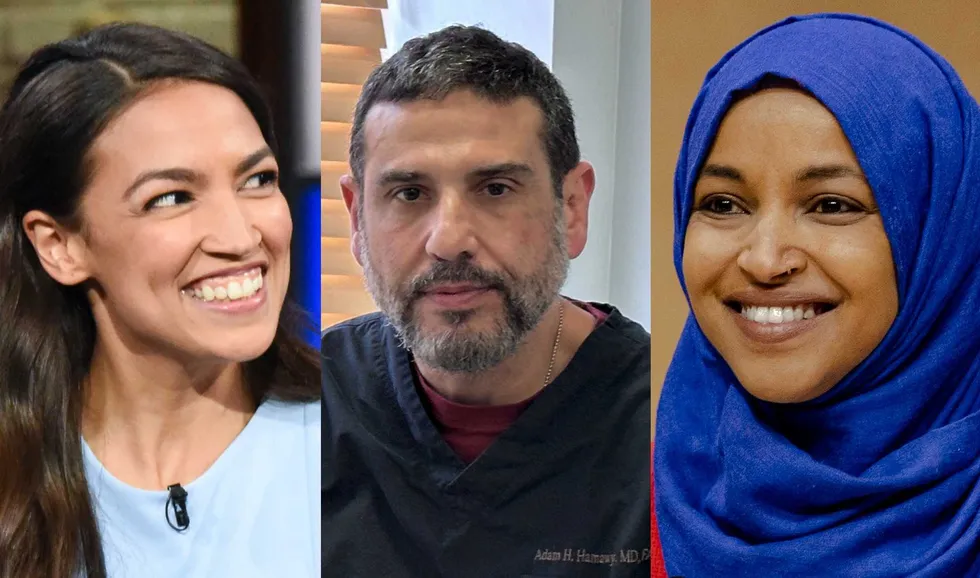 Squad-endorsed candidate once reportedly volunteered with group tied to al-Qaeda and testified for terrorist 'blind cleric'