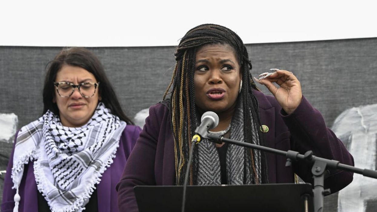 'Squad' member claims Rashida Tlaib is the victim after she promotes Hamas rallying cry, but the truth gets in the way