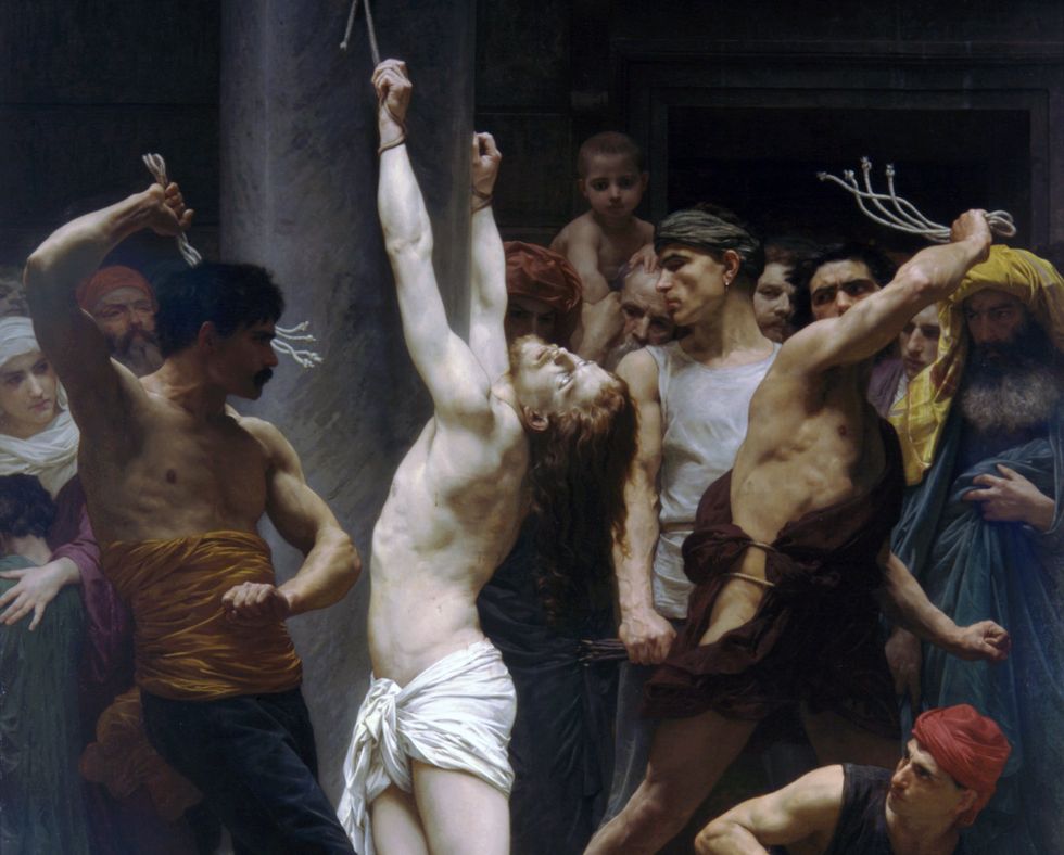 St. Bridget's devotion to honor the 5,480 wounds Christ suffered in His Passion