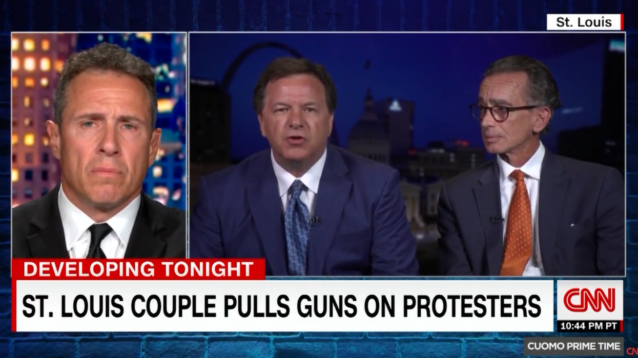 St. Louis man who protected home shuts down Chris Cuomo after CNN host calls him 'face' of racial resistance