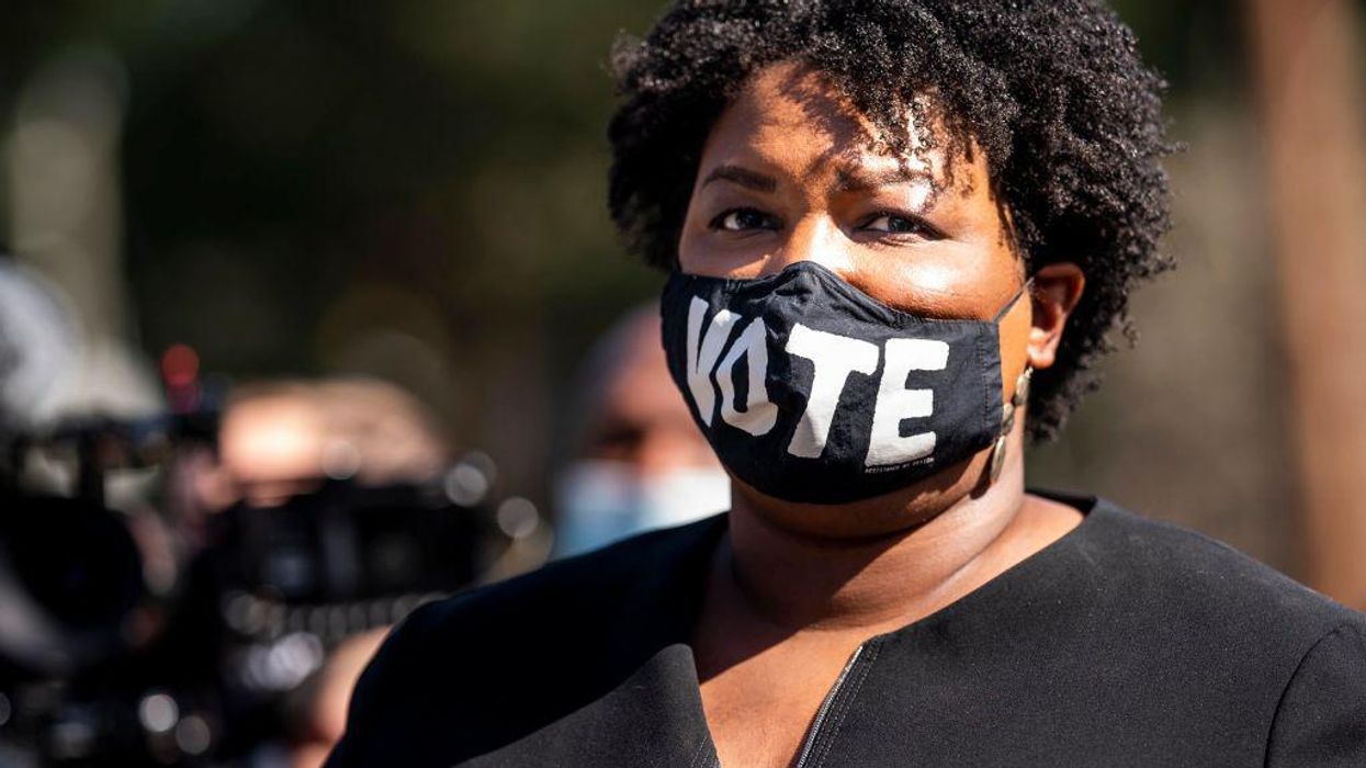 Stacey Abrams makes wild claims about voter suppression in Georgia despite record-breaking numbers