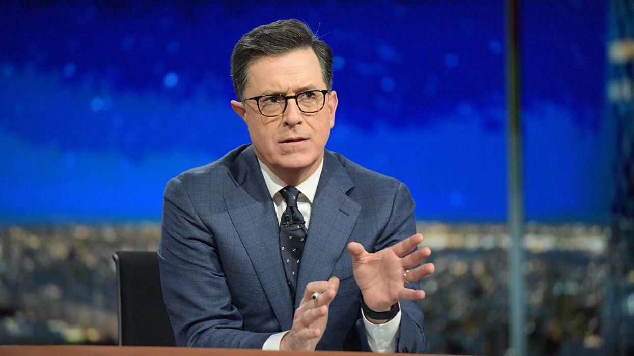 Stephen Colbert's audience laughs after host tells CNN guest the channel is unbiased