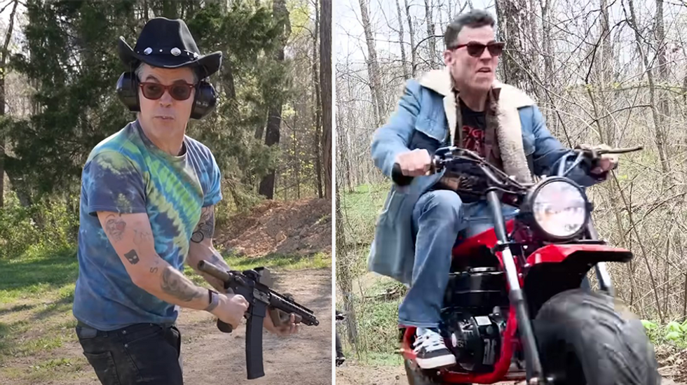 Steve-O leaves California for Tennessee, celebrates new freedom and lower taxes with 'full-blown gun parties'
