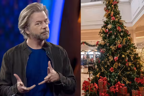 'Stop that bulls**t': David Spade mocks tree-lighting ceremony that avoids use of the word 'Christmas'