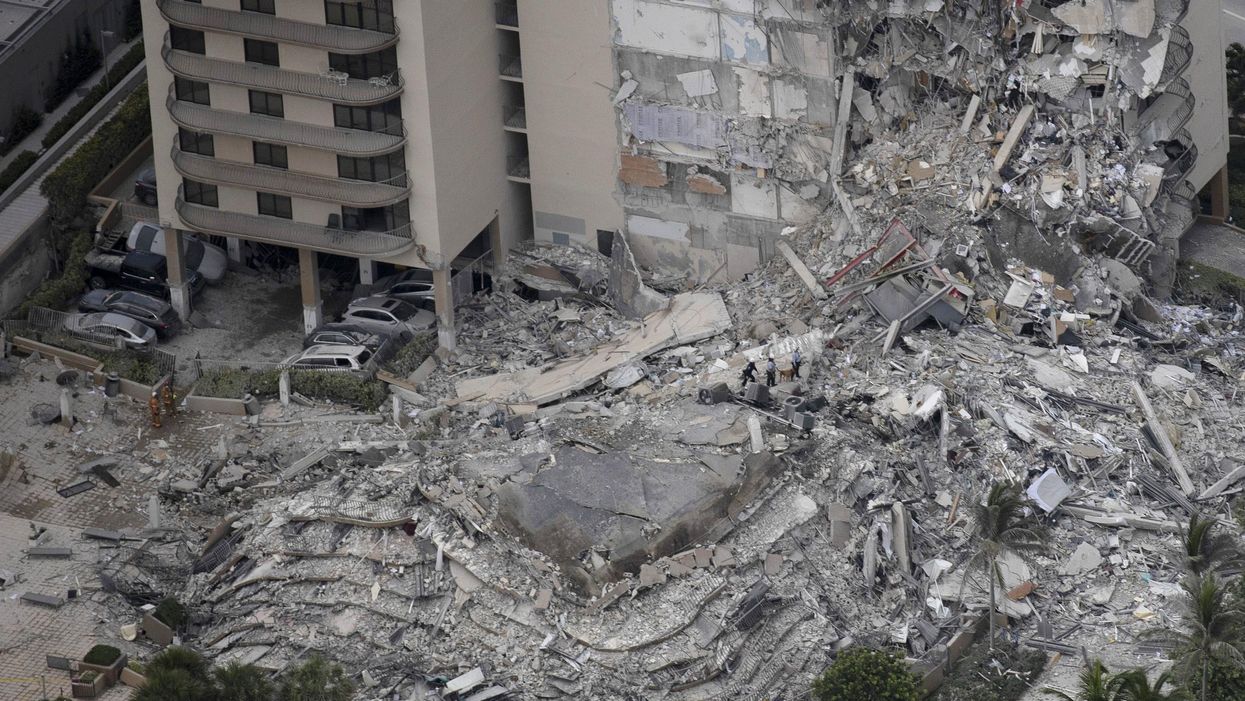 Stunning video captures moment Florida condo building collapses: 'We are bracing for some bad news'