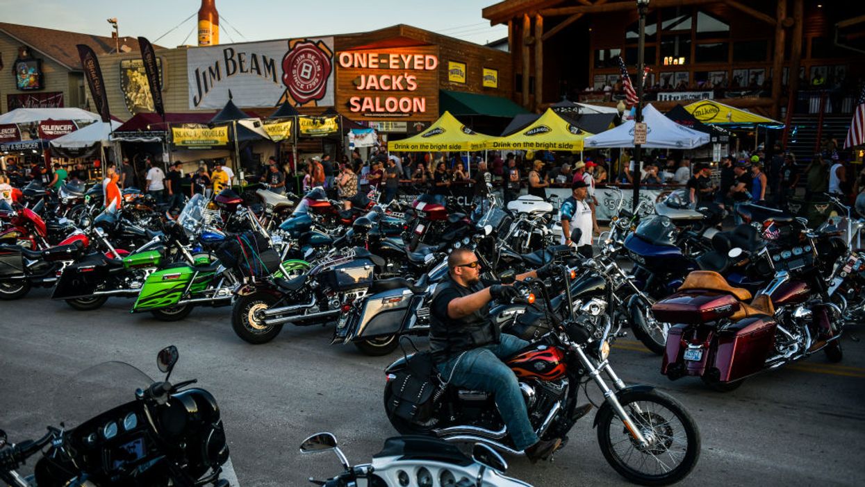 Sturgis bikers