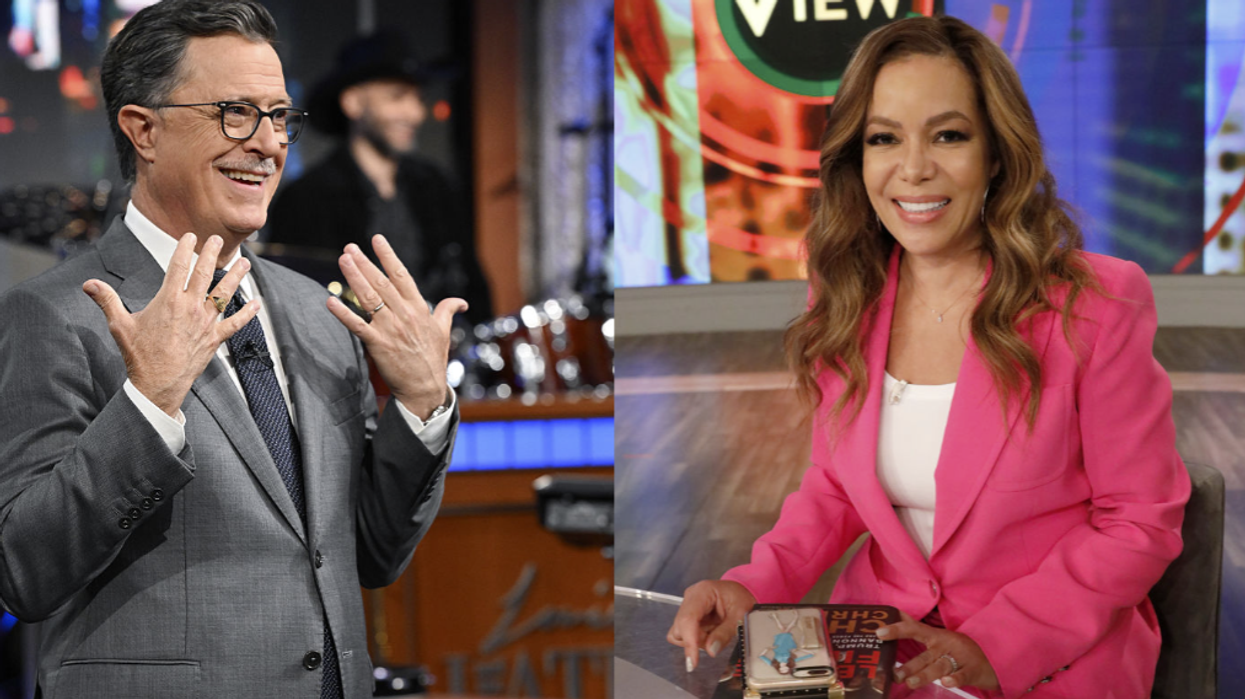 Sunny Hostin melts down over Stephen Colbert's removal, says cancellation of 'Late Show' is 'dismantling of our Constitution'