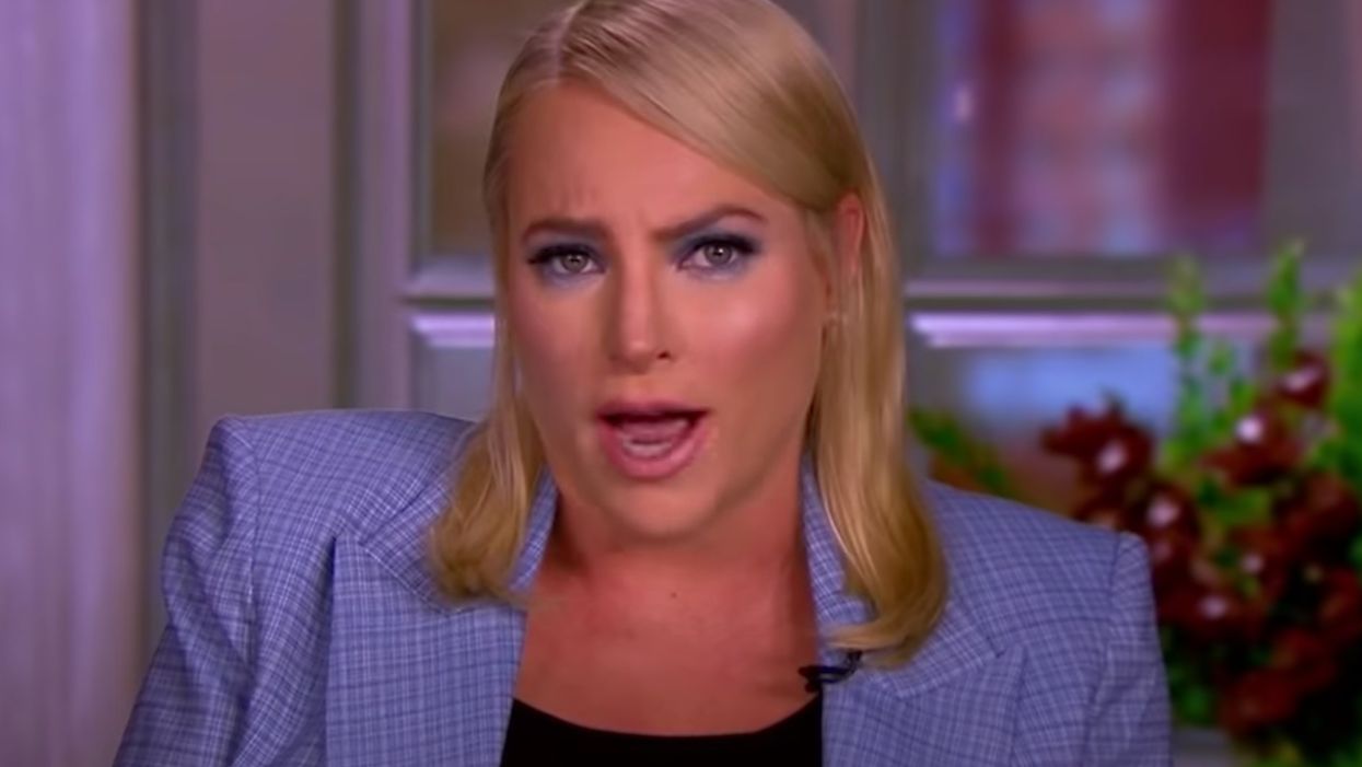 Sunny Hostin says violent riots are 'manufactured by the Trump campaign.' Meghan McCain hits back and puts blame on radicals — and the media.