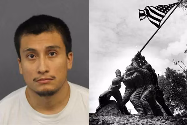 Suspect accused of beheading Marine in Iwo Jima monument ID'd as illegal alien