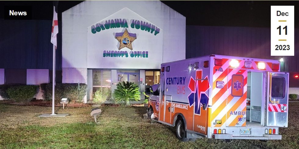 Suspect steals ambulance‚ leads deputies on wild chase — back to the sheriff's station