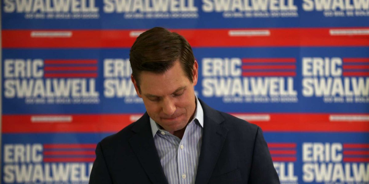 Swalwell caves, will resign from Congress