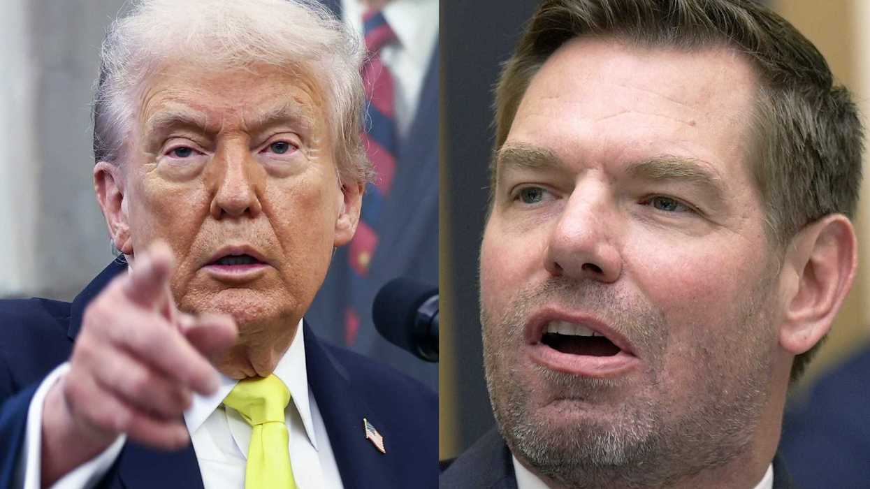 Swalwell lashes out at Trump after FBI reportedly looks to release files on his alleged Chinese spy scandal