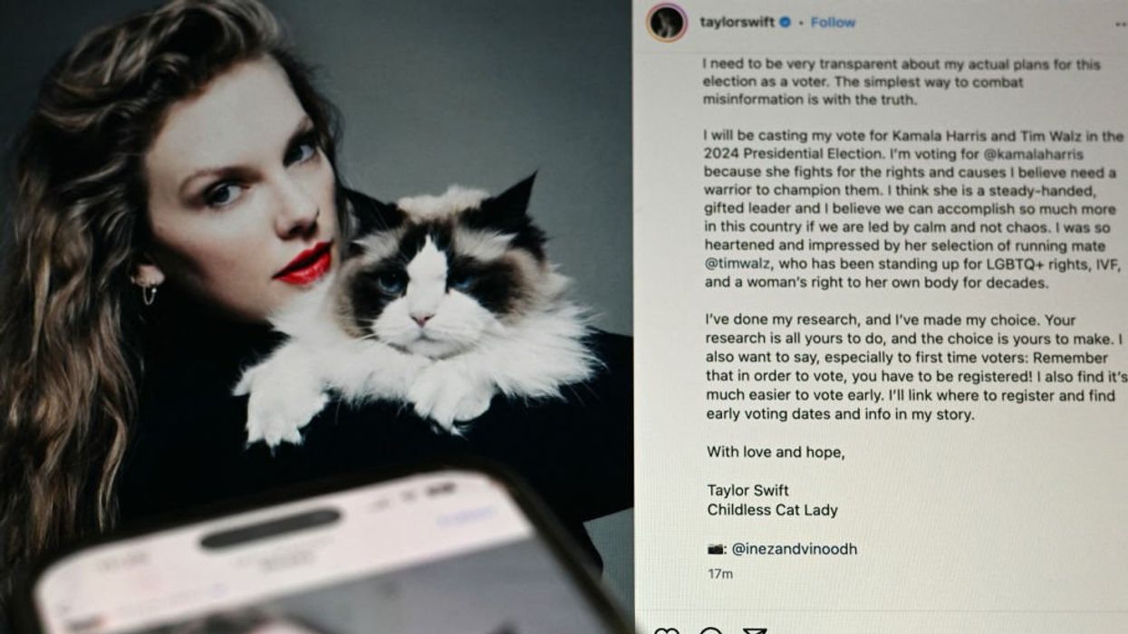 Taylor Swift embraces childless cat-lady status with Kamala pick