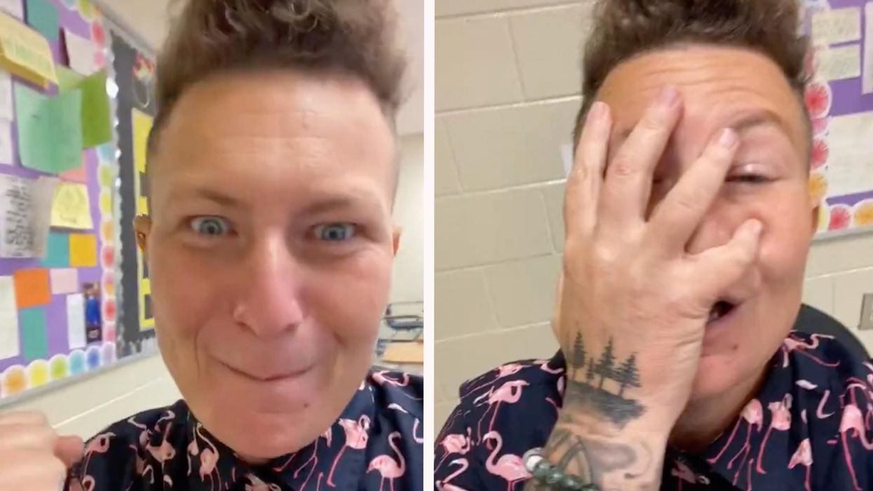 Teacher goes viral for overly dramatic retelling of how she 'messed up’ and used the wrong pronouns for a student