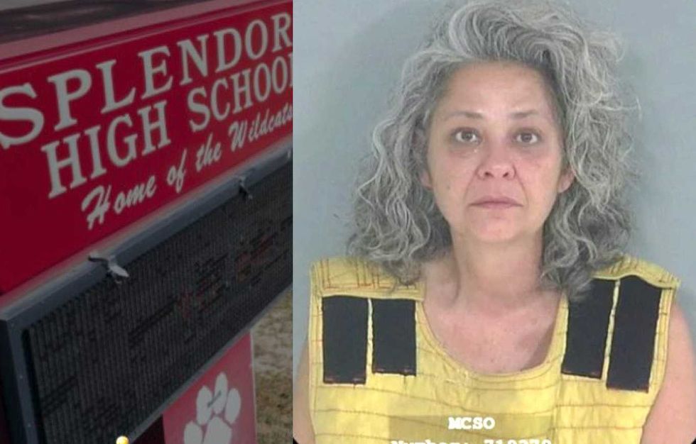 Teacher said student slashed her with razor and over 100 officers responded — now she's under arrest for alleged hoax