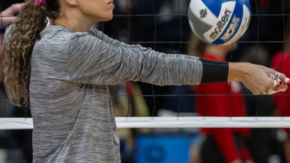 Teammate of transgender NCAA volleyball player says she had to room with him on trips after he specifically requested her