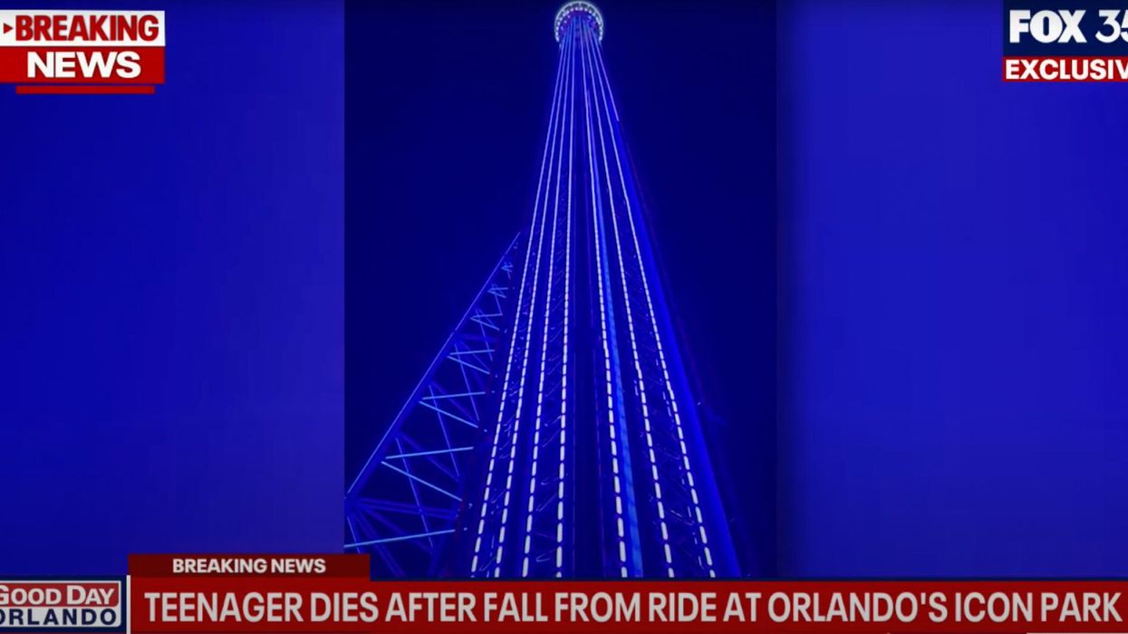 Teen dies after falling from 400-foot drop tower ride at Orlando amusement park