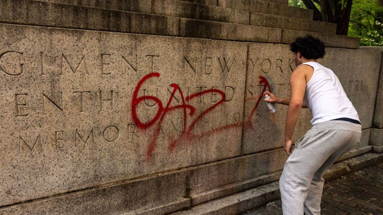 Teenage anti-Israel protester learns actions have consequences after arrest for allegedly defacing WWI memorial