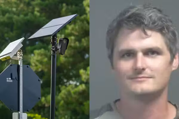 Tennessee congressional candidate arrested after allegedly shooting down Flock cameras himself
