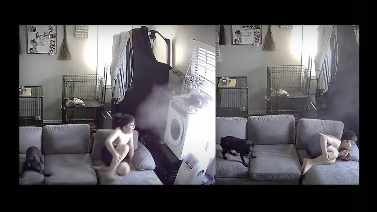 Terrifying video: 9-year-old boy relaxes in his home before dinner when drive-by bullets pierce wall, fly inside