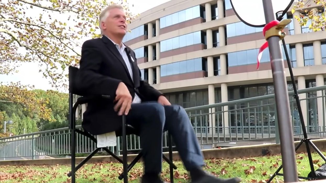 Terry McAuliffe abruptly ends, storms out of interview — then scolds reporter to ask 'better questions'