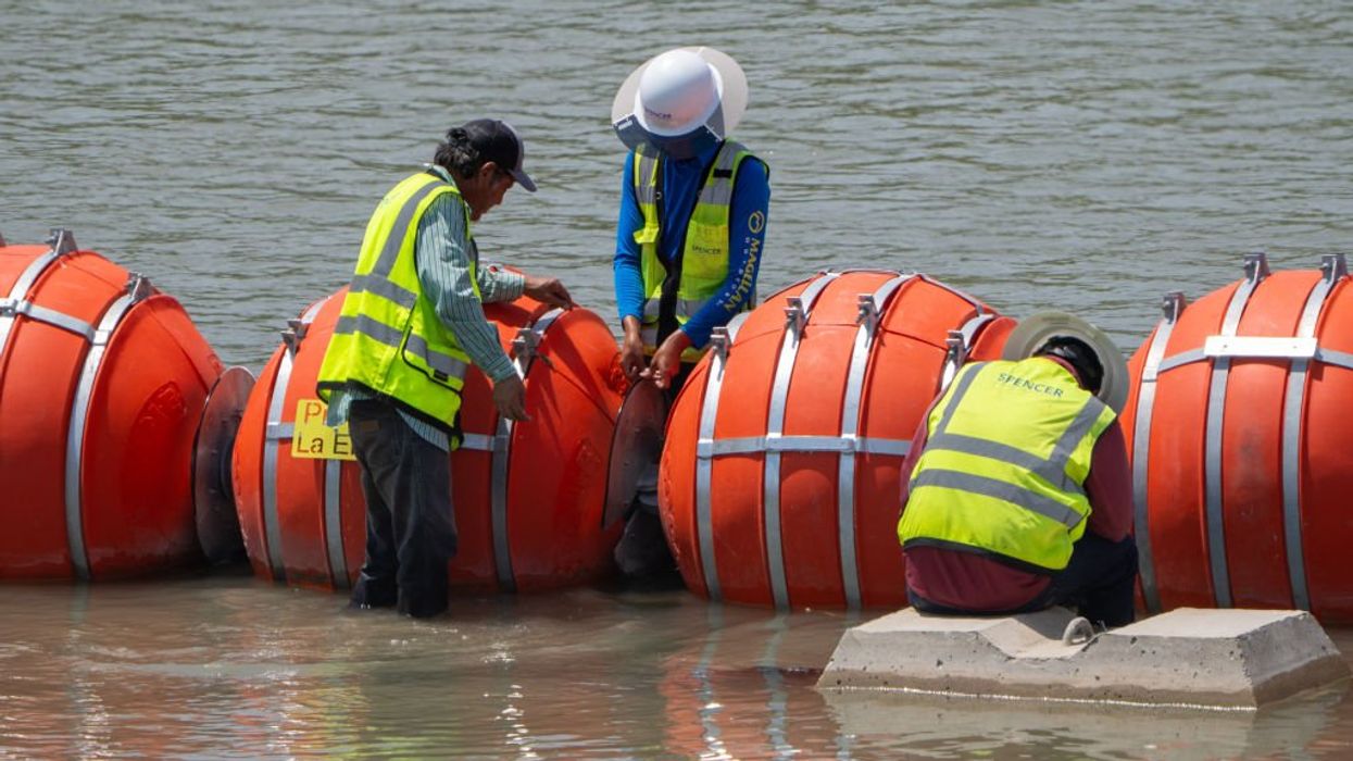 Texas' buoy barrier to deter illegal crossings can remain in Rio Grande, court rules