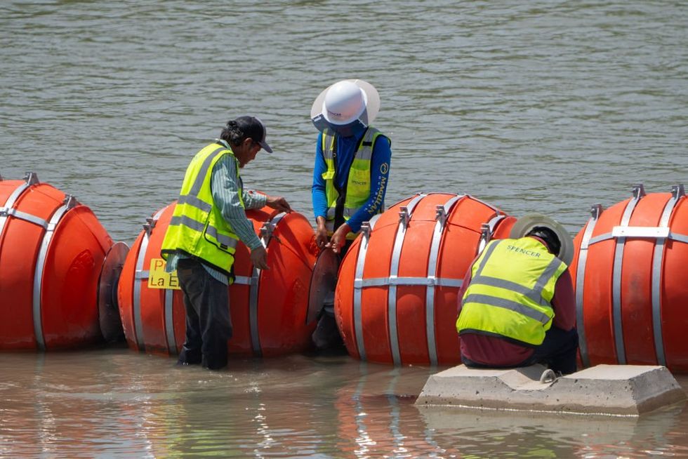 Texas' buoy barrier to deter illegal crossings can remain in Rio Grande, court rules