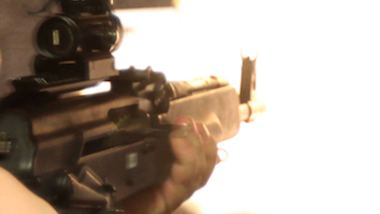 Texas homeowner brings his AK-style rifle — and his armed wife — to confront suspected car thieves. One shot is all it takes.